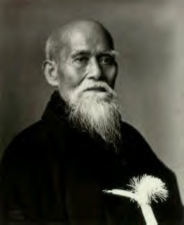 Portrait Ueshiba Sensei